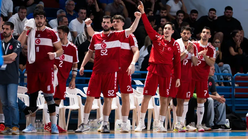 A Milli Erkek Hentbol Takımı, Güney Kıbrıs Rum Kesimi'ni mağlup etti