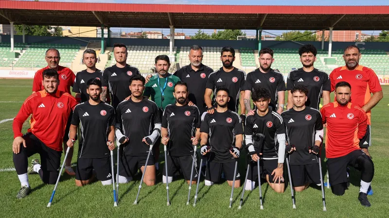 Ampute Milli Takımı Kırşehir Kampında: Uluslar Ligi'ne Hazırlık!