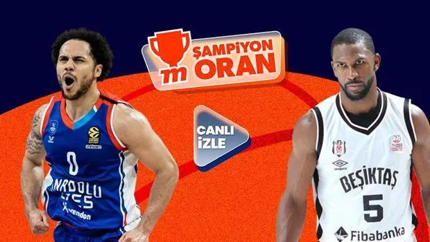 Anadolu Efes final, Beşiktaş eşitlik için parkede! Maçın heyecanı Canlı Yayın ve Şampiyon Oranlar ile Misli'de