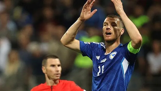 Bosna-Hersek 3 puanı Edin Dzkeo ile aldı!