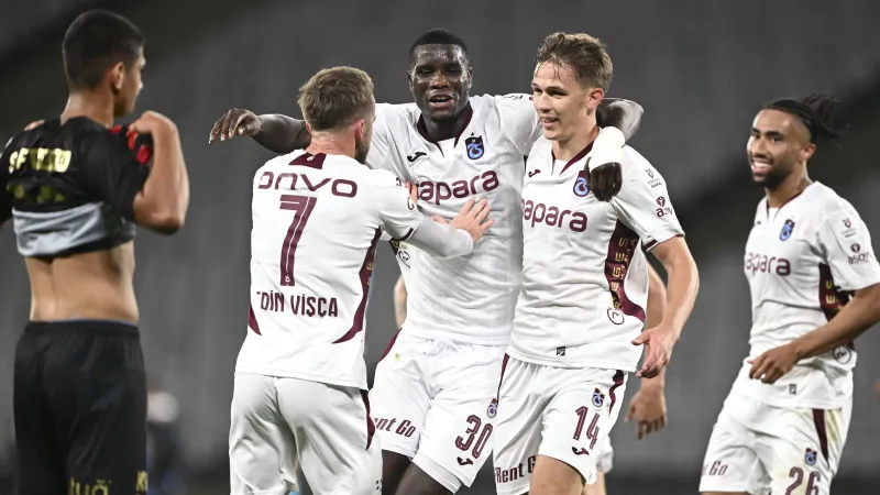 Trabzonspor, 7 gollü maçtan 3 puanla ayrıldı